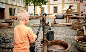 Wasserspaß an der Promenade!