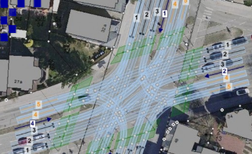 Digitalisierung der Verkehrseinrichtungen in der Stadt